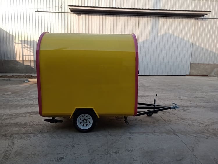 custom mobile ice cream trailer cart for sale