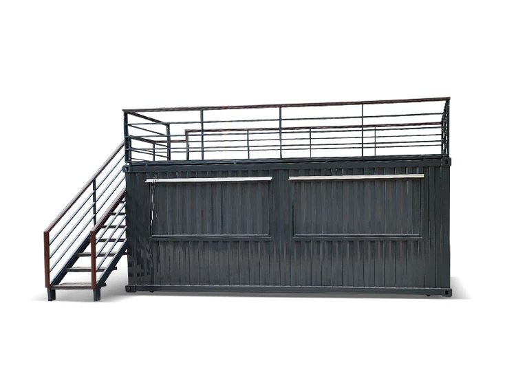 Ресторан-контейнер для барбекю